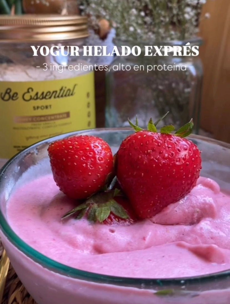 Yogur Helado Exprés: la receta proteica y refrescante del verano