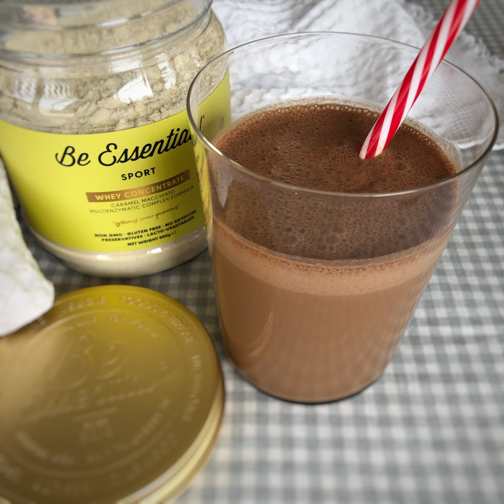 Receta Frappuccino proteico “Caramel Macchiato”